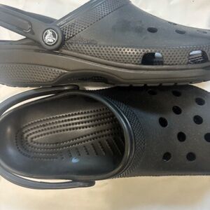 Men's Black Classes Croc's Size 11- VERY gently used